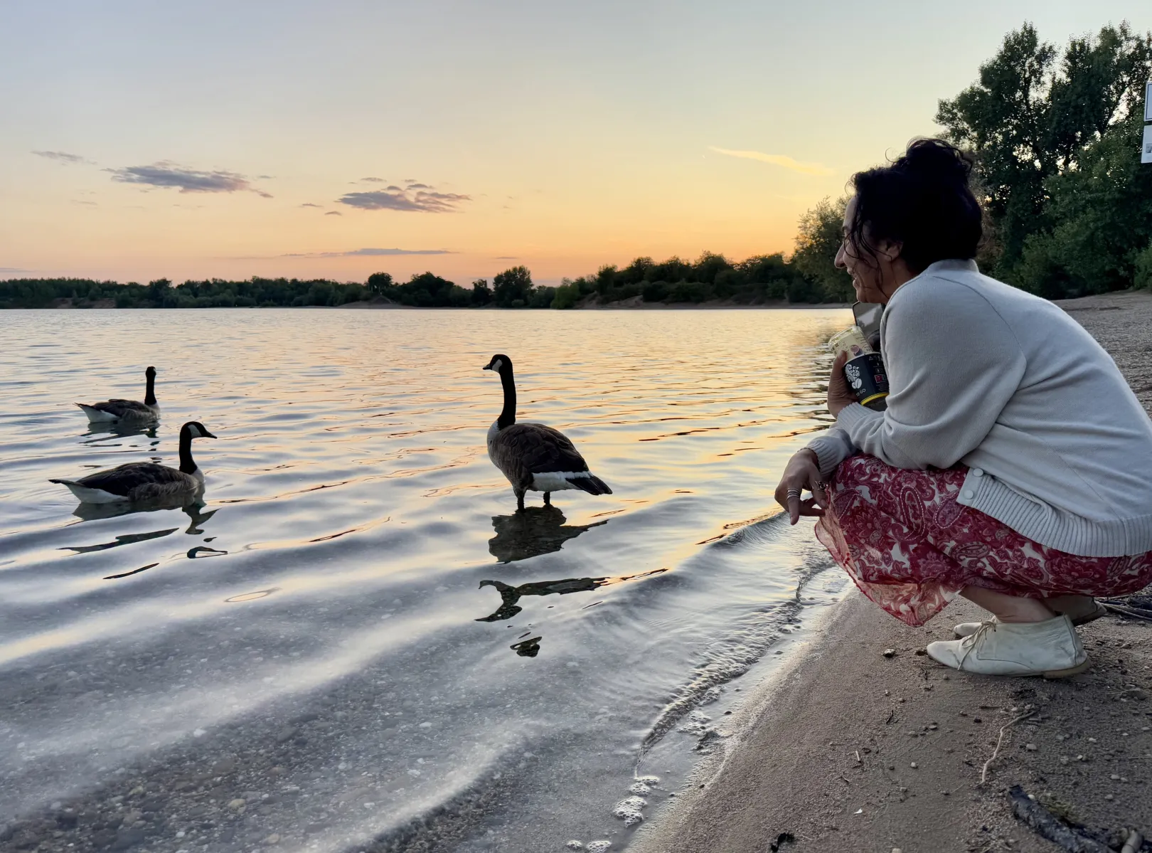Ich höre zu – ein Jahr im Schweigen - Tag 18 - Ein Abend am See