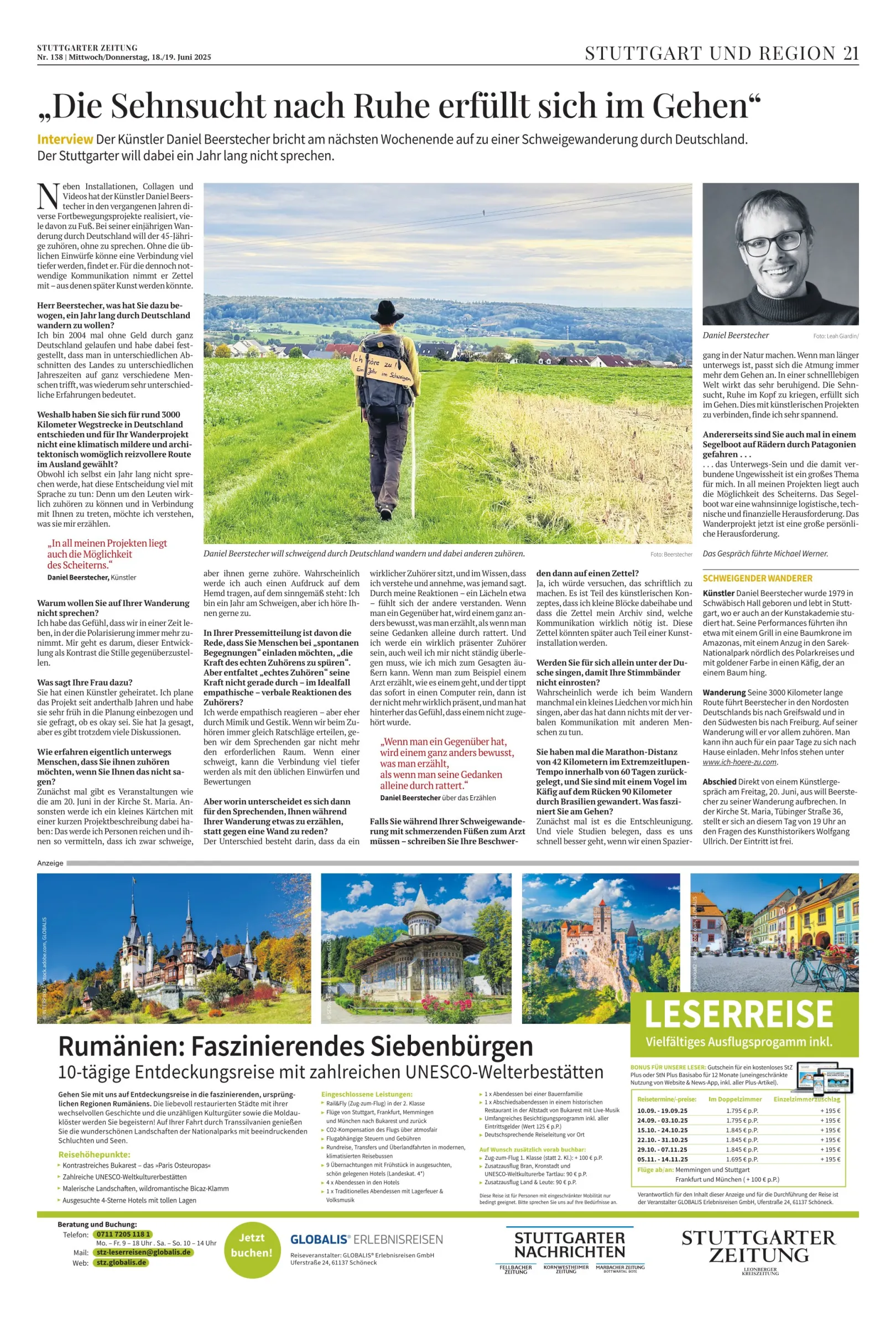 Ich höre zu – ein Jahr im Schweigen